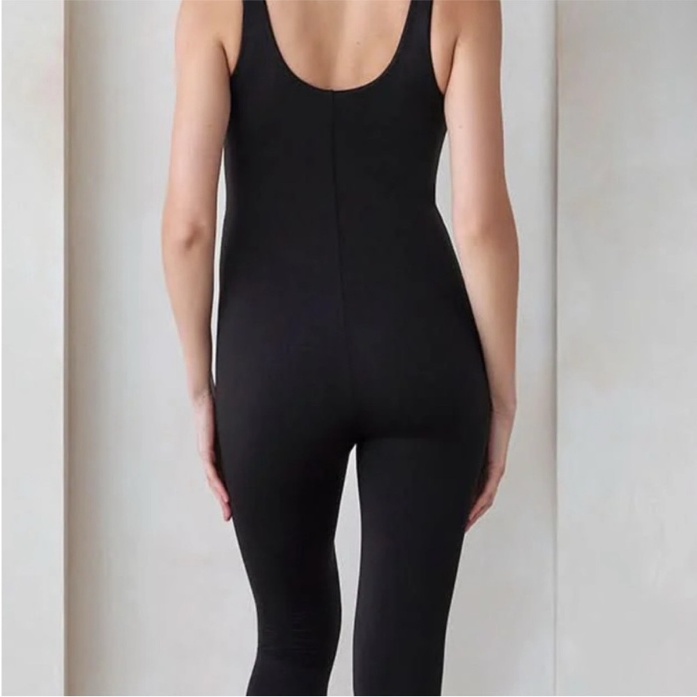Black Maternity Jumpsuit - Picture 3 of 6